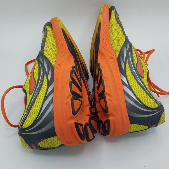 Brooks Launch Neon & Orange Running Sneakers Shoes Low Mesh 11.5 D 1100651D870 main image 5